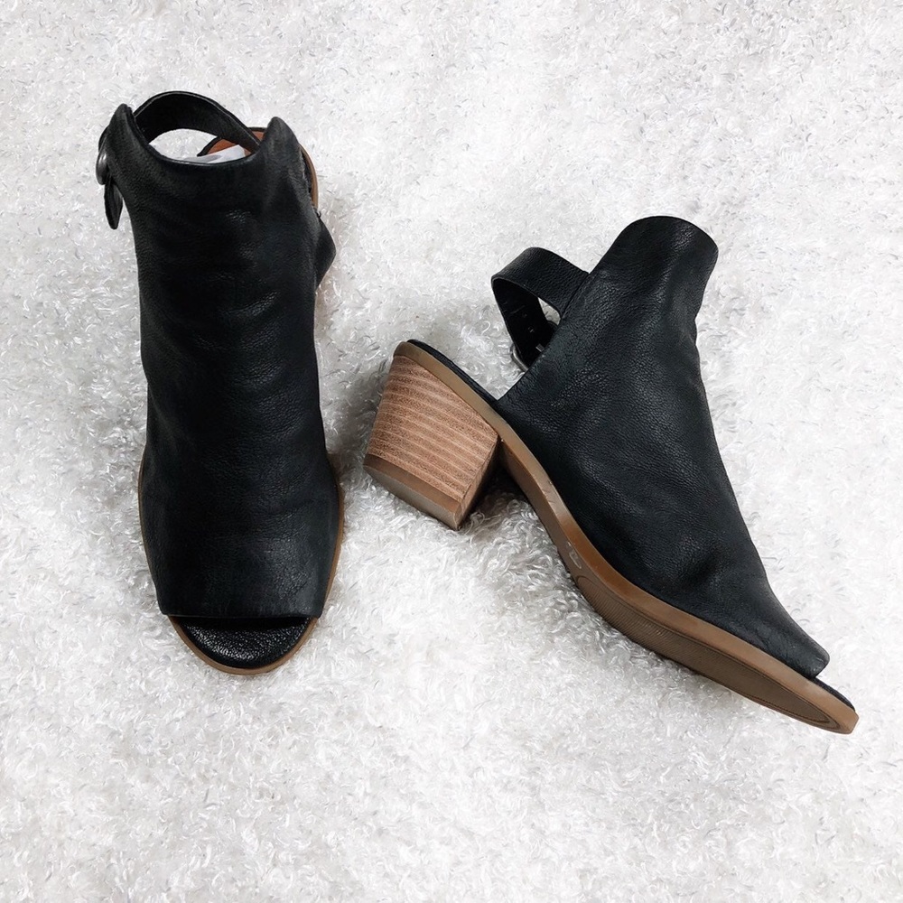 Lucky Brand Sling Back Black Heels